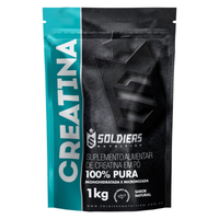 Imagem da oferta Creatina Monohidratada 1Kg - 100% Pura Importada - Soldiers Nutrition