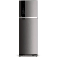 Imagem da oferta Geladeira Brastemp Frost Free Duplex 400L Inox com Freeze Control - BRM54JK