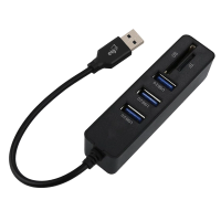 Imagem da oferta Adaptador HUB USB 5 em 1 - ELG