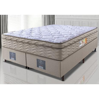 Imagem da oferta Cama Box Queen Colchão Ortopédico + Box 158x198x67 One Face Espuma D33 Dourado