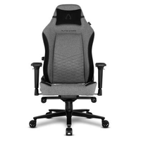 Imagem da oferta Cadeira Gamer Alpha Gamer Alegra Fabric Cinza - AGALEGRA-F-GRY