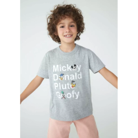 Imagem da oferta Camiseta Infantil Cinza Disney Hering Kids