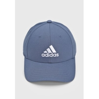 Imagem da oferta Boné Aberto Adidas Performance Aba Curva 3 Stripes Azul