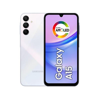 Imagem da oferta Smartphone Samsung Galaxy A15 6,5" 128GB Azul Claro 4G 4GB RAM Câm Tripla 50MP + Selfie 13MP 5000mAh Dual Chip