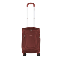 Imagem da oferta Mala De Bordo Pequena Para Viagem Em Poliester Samsonite Kick Air Cadeado Tsa Rodas Duplas Vermelha