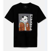 Imagem da oferta Camiseta Manga Curta Estampa Street Panda