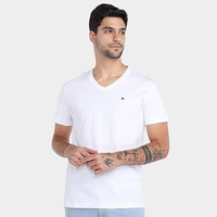 Imagem da oferta Camiseta Tommy Hilfiger Essential Gola V Masculina