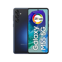 Imagem da oferta Smartphone Samsung Galaxy M55 256GB 5G 8GB RAM Azul Escuro Tela 6,7" Câm Tripla + Selfie 50MP Dual Chip - Samsung