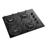 Imagem da oferta Cooktop Itatiaia Essencial 4 Bocas Preto 127V/220V