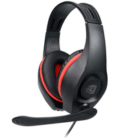 Imagem da oferta Headset Gamer ELG Orochi P3 Preto/Vermelho 1.8m - HGOI1