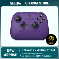 Imagem da oferta Controle sem Fio 8Bitdo Ultimate 2.4G com Dock de Carregamento e Analógico Hall Effect