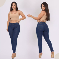 Imagem da oferta Calça Feminina Jeans Skinny Cintura Alta 4 Cores