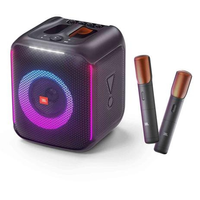 Imagem da oferta Caixa De Som JBL Bluetooth Partybox Encore Show de Luzes Com 2 Microfones Sem Fio IPX4 100W