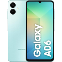 Imagem da oferta Smartphone Samsung Galaxy A06 128GB 4GB RAM Processador Octa-Core Bateria de 5000mAh Tela Infinita de 6.7" Câmera Trase