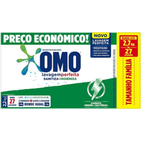 Imagem da oferta Sabão em Pó Omo Lavagem Perfeita Sanitiza & Higieniza - 2,2kg