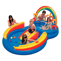 Imagem da oferta Piscina Playground Arco Iris 246 Litros - Intex