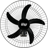 Imagem da oferta Ventilador de parede 55 cm oscilante - Rajada Pro 60 110V/220V - RAJADA PRO 60 - Wap