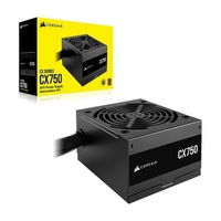 Imagem da oferta Fonte Corsair CX Series CX750 750W 80 Plus Bronze Com Cabo Preto - CP-9020279-BR