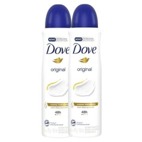 Imagem da oferta Kit 2 Desodorante Antitranspirante Aerosol Dove Original 150ml