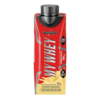 Imagem da oferta My Whey Protein Shake Integralmédica com 19g de Proteína Sabor Banana 250ml