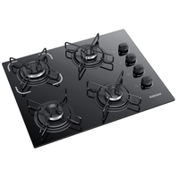 Imagem da oferta Cooktop Itatiaia 4 Bocas Essencial Preto - Bivolt Bivolt