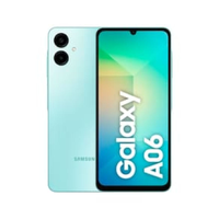 Imagem da oferta Smartphone Samsung Galaxy A06 Verde Claro 4G 128GB 4GB RAM Tela 6,7" Processador Octa-Core Câmera Traseira de 50MP e S