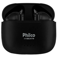 Imagem da oferta Fone de Ouvido Philco PFI200P Air Beats Bluetooth V5.3 IPX4 - Preto