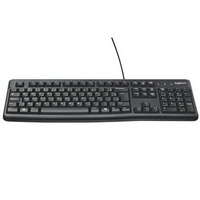 Imagem da oferta Teclado com fio USB Logitech K120 Resistente à Respingos e Layout ABNT2 -920-004423