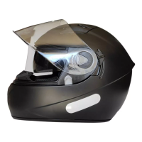 Imagem da oferta Capacete Moto Ebf Xtroy Com Óculos Interno Fumê + Narigueira