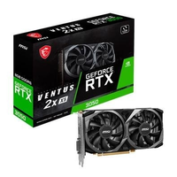 Imagem da oferta Placa de Vídeo MSI RTX 3050 Ventus 2X XS OC NVIDIA GeForce 8GB GDDR6 - 912-V809-4266