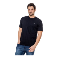 Imagem da oferta Camiseta Masculina Camisas Slim Voker 100% Algodão Atacado