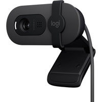 Imagem da oferta Webcam Full HD Logitech Brio 100 com Microfone Integrado Proteção de Privacidade Correção Automática de Luz