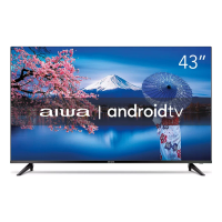 Imagem da oferta Smart TV Aiwa 43" Android Full HD Comando de voz Dolby Audio HDR10 - AWS-TV-43-BL-02-A