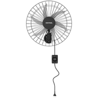 Imagem da oferta Ventisol Ventilador de Parede Oscilante Steel Preto/Prata 50cm Bivolt