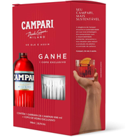 Imagem da oferta Aperitivo Bitter Campari - 748ml + Copo