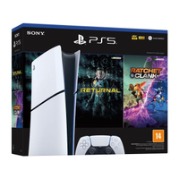 Imagem da oferta PlayStation 5 Slim Edição Digital 2024 1TB - 1 Controle Branco Sony com 2 Jogos