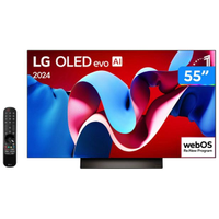 Imagem da oferta Smart TV 55" 4K LG OLED evo OLED55C4 120Hz Nativo Processador 9 Ger7 Wi-Fi e Bluetooth 4 HDMI 3 USB