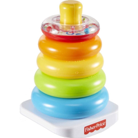 Imagem da oferta Brinquedo de Atividade Pirâmide de Argolas Colorido N8248 - Fisher-Price