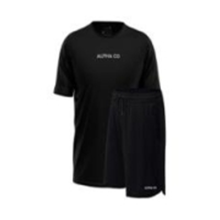 Imagem da oferta Kit Bermuda+Camiseta Dry Fitness Academia Alpha Co