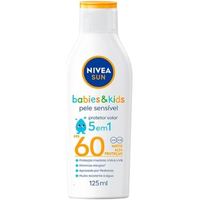 Imagem da oferta Protetor Solar Kids & Babies Pele Sensível Fps 60 125ml - Nivea Sun