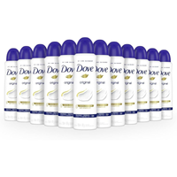 Imagem da oferta Dove 12 Unidades Desodorante Antitranspirante Aerossol Original 150ml