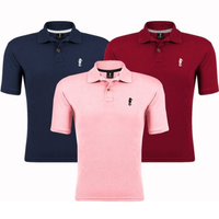 Imagem da oferta Kit 3 Camisas Polo Masculina Polo Marine