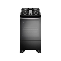 Imagem da oferta Fogão 4 Bocas Electrolux Preto Acendimento Automático Efficient com PerfectCook FE4GP