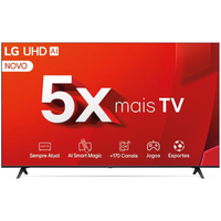 Imagem da oferta Smart TV 4K 70" LG UHD 70UT8050 Processador 5 Ger7 AI Alexa/Chromecast integrado Otimizador de Jogos webOS 24 Controle