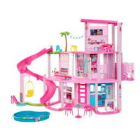 Imagem da oferta Playset - Barbie - Nova Mega Casa Dos Sonhos - Mattel - Quanto mais Brincadeira Melhor!