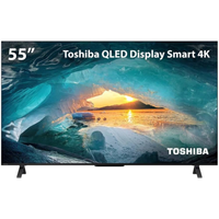 Imagem da oferta Smart TV 55" Toshiba QLED 4K Vidaa - TB026M