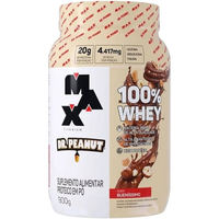 Imagem da oferta 100% Whey Max Titanium x Dr Peanut (900g) Sabor Bueníssimo