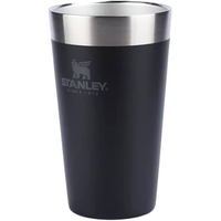 Imagem da oferta Stanley Copo Térmico de Cerveja sem Tampa Matte Black 2.0 - 473ml