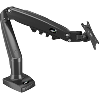 Imagem da oferta ELG AF80N Suporte Ergonômico Articulado de Mesa Full-Motion Braço Flexível e Pistão a Gás Compatível com Grandes M