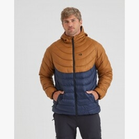 Imagem da oferta Jaqueta Puffer Fur Seal - Ocre e Azul Marinho